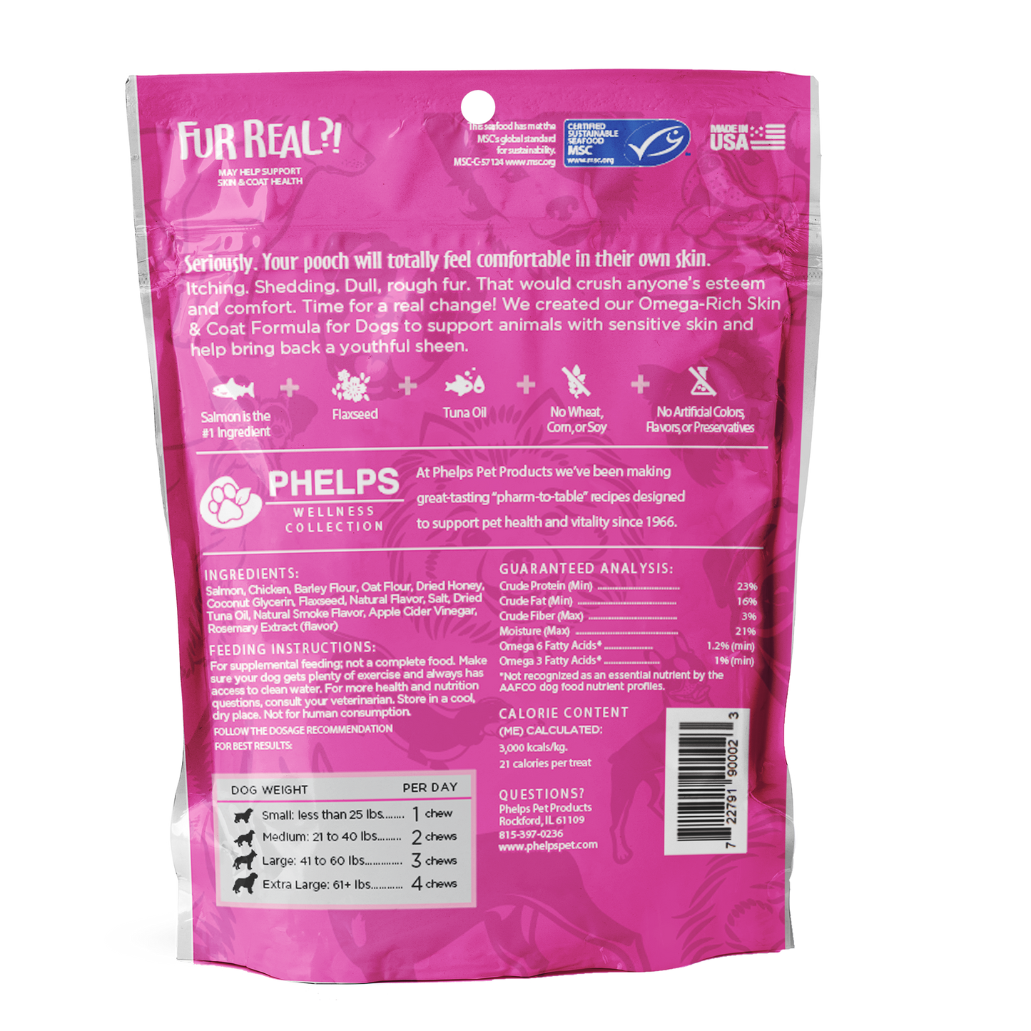 Fur Real?! Skin & Coat Support Salmon Recipe