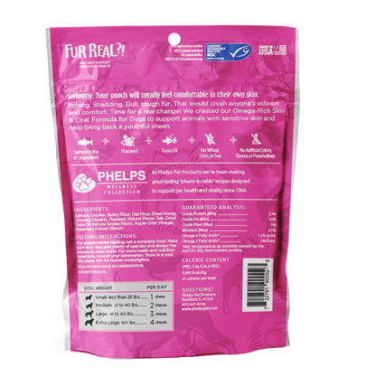 Fur Real?! Skin & Coat Support Salmon Recipe