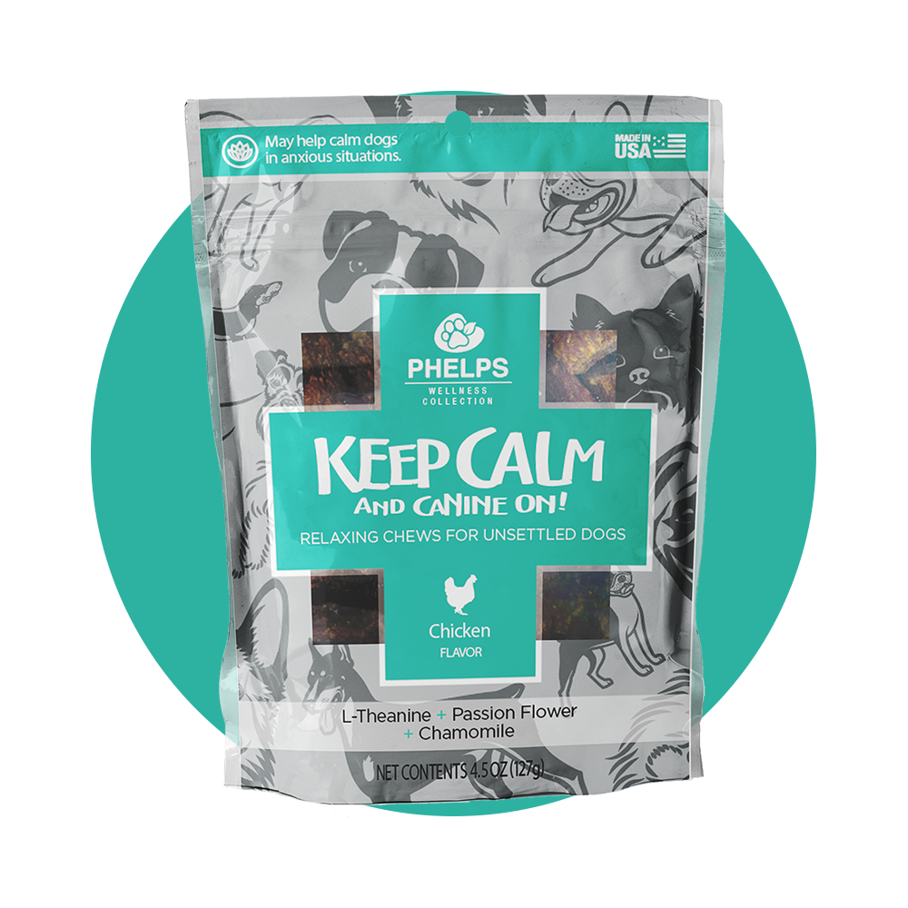 Keep Calm & Canine On! Relaxing Chews Chicken Flavor