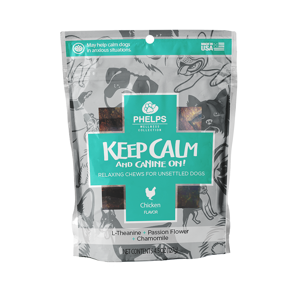Keep Calm & Canine On! Relaxing Chews Chicken Flavor