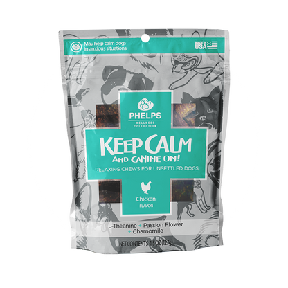 Keep Calm & Canine On! Relaxing Chews Chicken Flavor